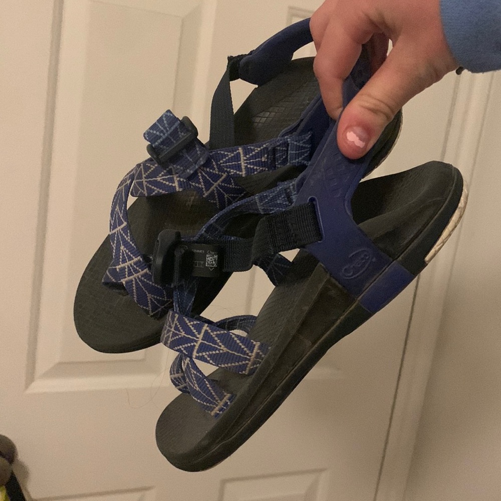 Chacos! Good hiking chacos super cute and comfy!